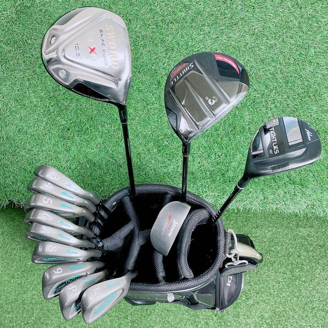 ゴルフクラブ メンズセット 初心者 カタナゴルフ SWORD LX8 N2034