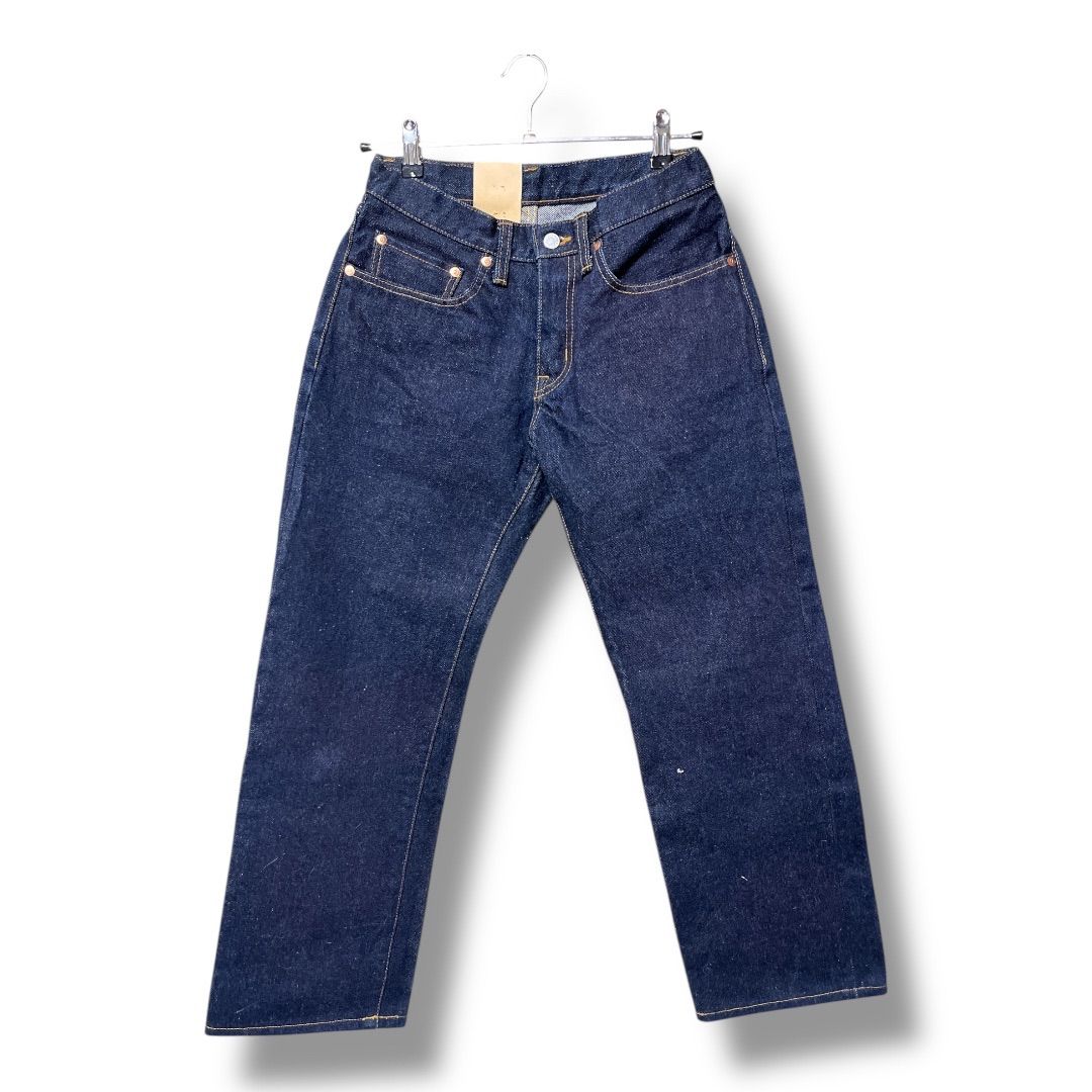 ♥ タグ付き KOJIMA GENES 児島ジーンズ RNB-108 23 oz セルビッジジーンズ ストレート デニムパンツ 裾丈詰めあり ジーンズ ジーパン メンズ サイズw 30 ネイビー 通年 51 No.K 1177 Y