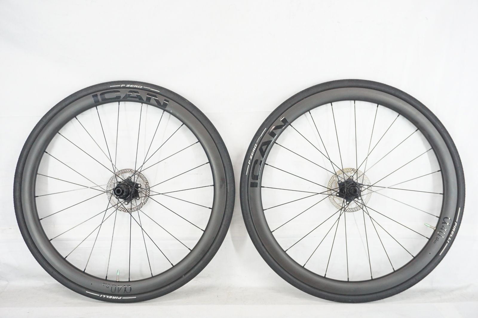 ICAN アイカン ALPHA 40 DISC PRO シマノ11速 ホイールセット | バイチ