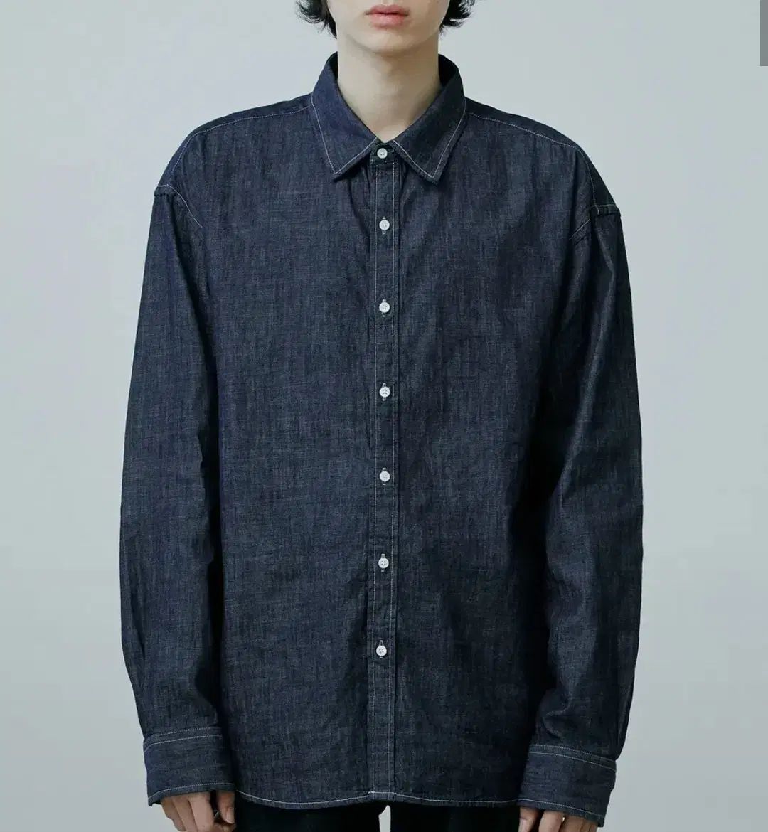M ユニオンブルー ランドリーシャツ デニム