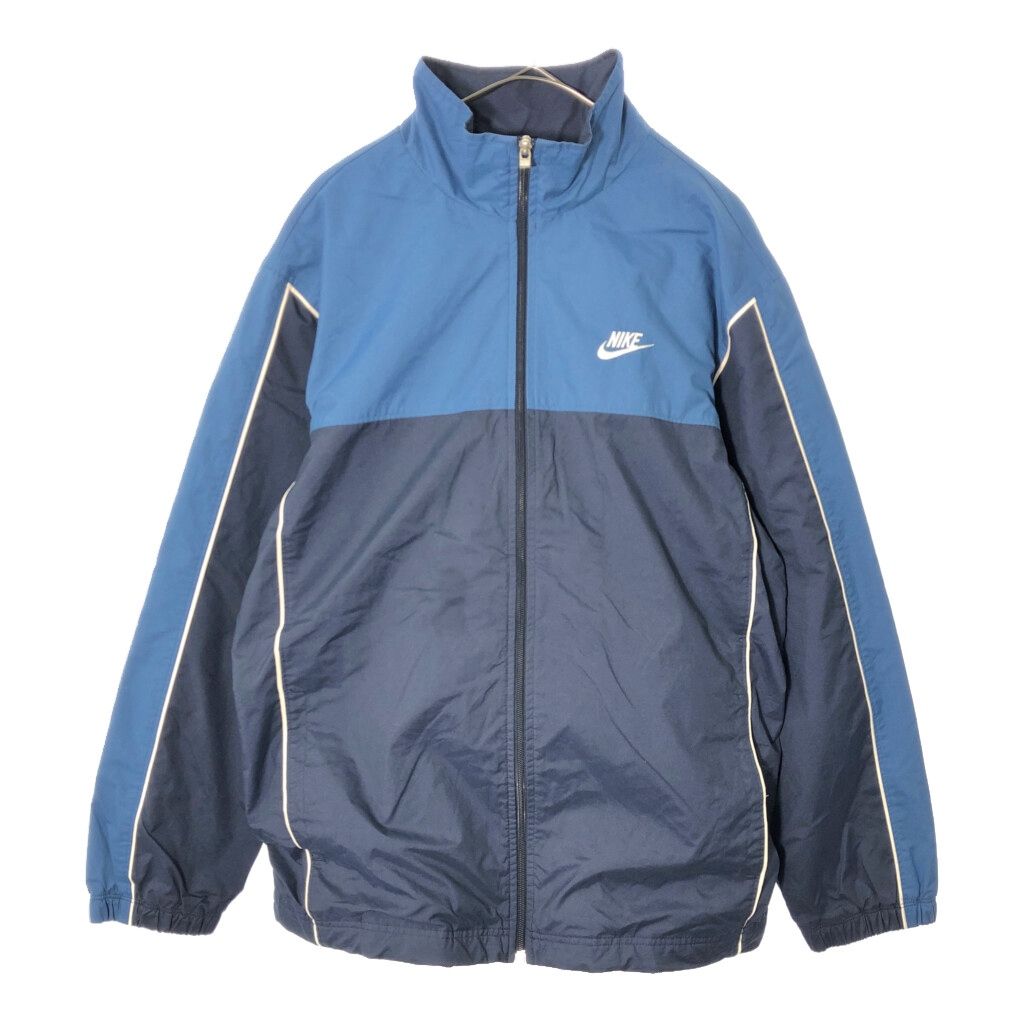 00年代 NIKE ナイキ トラックジャケット スポーツ ネイビー(メンズ L