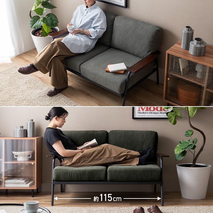 2人掛けソファ ソファ