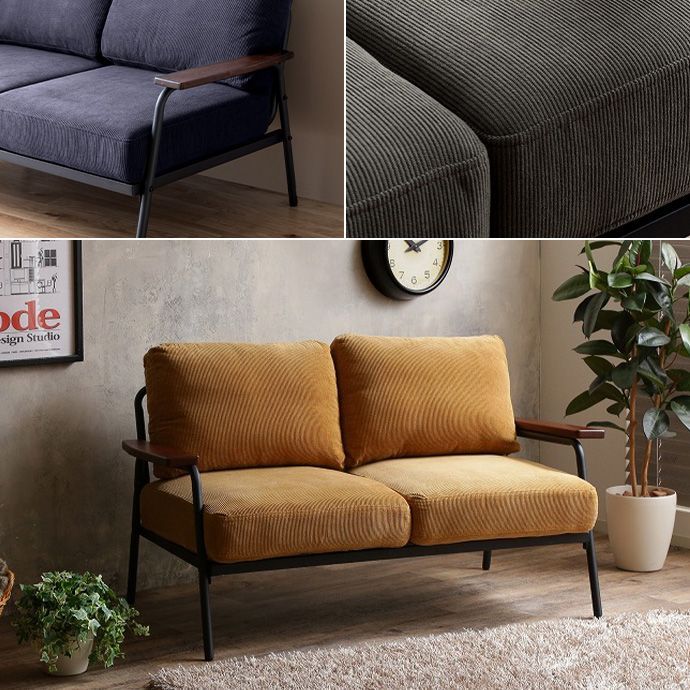 リビングソファ コーデュロイ