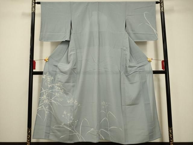 平和屋着物＊夏物 訪問着 絽 草花文 蟋蟀 正絹 逸品 AAAY6937sx - メルカリ