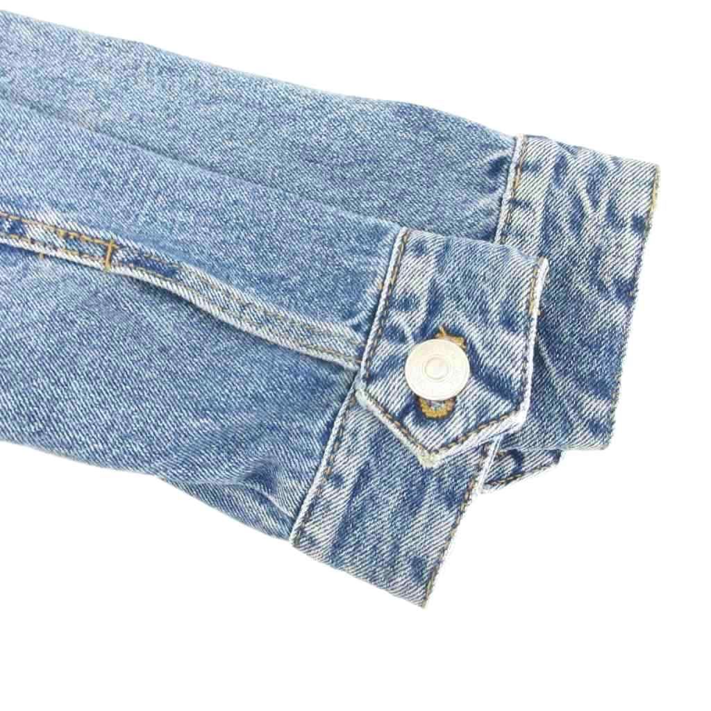 ザラ ZARA デニムジャケット Gジャン クロップド 短丈 XS インディゴ