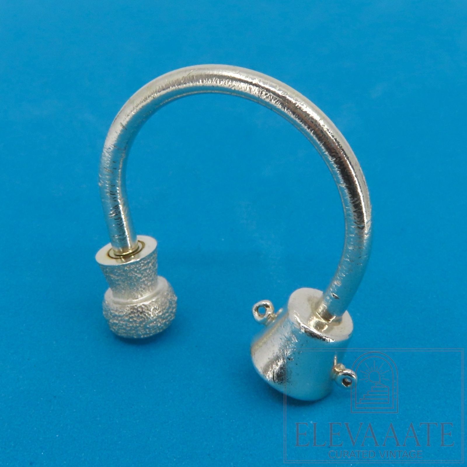 Tiffany-Co. ヴィンテージ ティファニー アイスペール コルク お酒 キーリング SV 925 キーホルダー TO 620