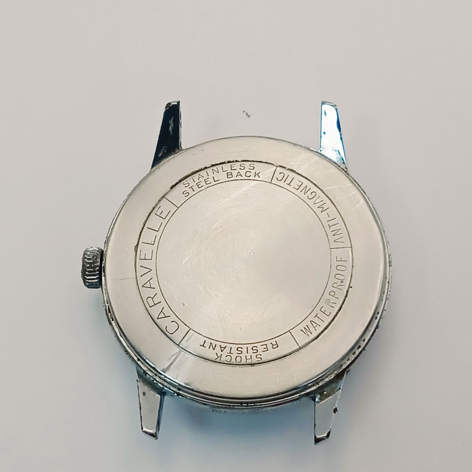 稼働 良品】0107-4 CARAVELLE ブローバー キャラベル メンズ腕時計 手 