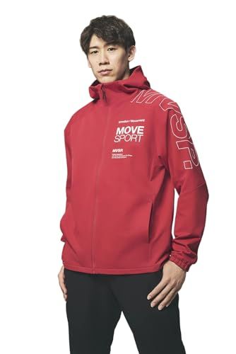 MOVESPORT ムーブスポーツ クロスデサント ACTIVE SUITS HEATNAVI ソフトシェル フーディー クロスジャケット 石川祐希着用 快適 動きやすい ストレッチ 保温 トレーニング ランニング ウォーキング メンズユニセックス大人 m