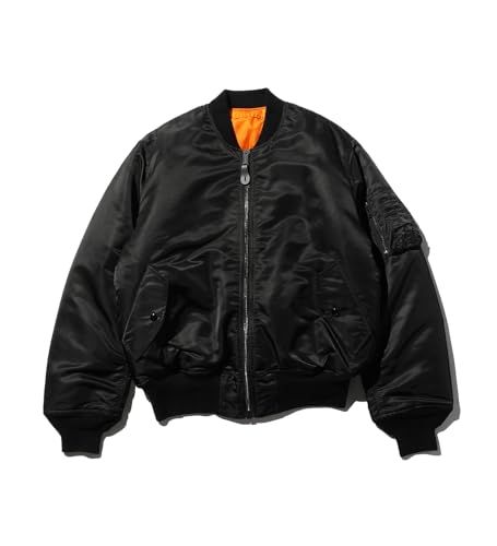 ミリタリーアウターMA 1 フライトナイロンジャケットメンズ m