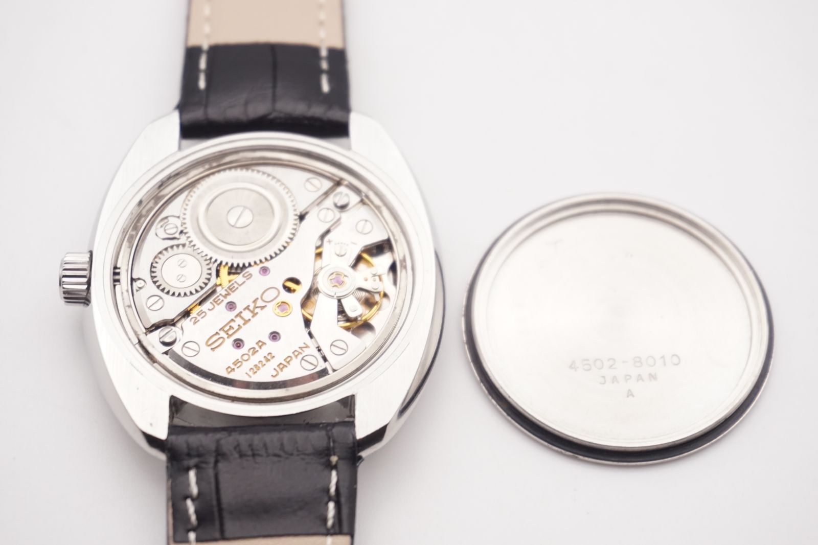 KING SEIKO キングセイコー 4502-8010 ハイビート クロノメーター 手巻き シルバー文字盤 KS ビンテージ 時計