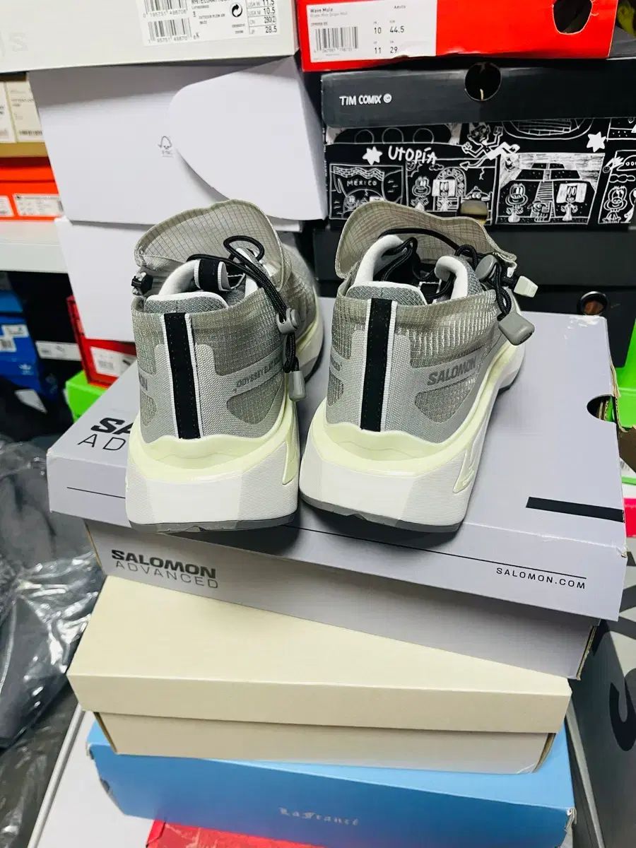 285 SALOMON オデッセイ ミュール グレー