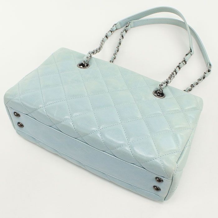 CHANEL シャネル チェーン トートバッグ レザー 20746576【中古