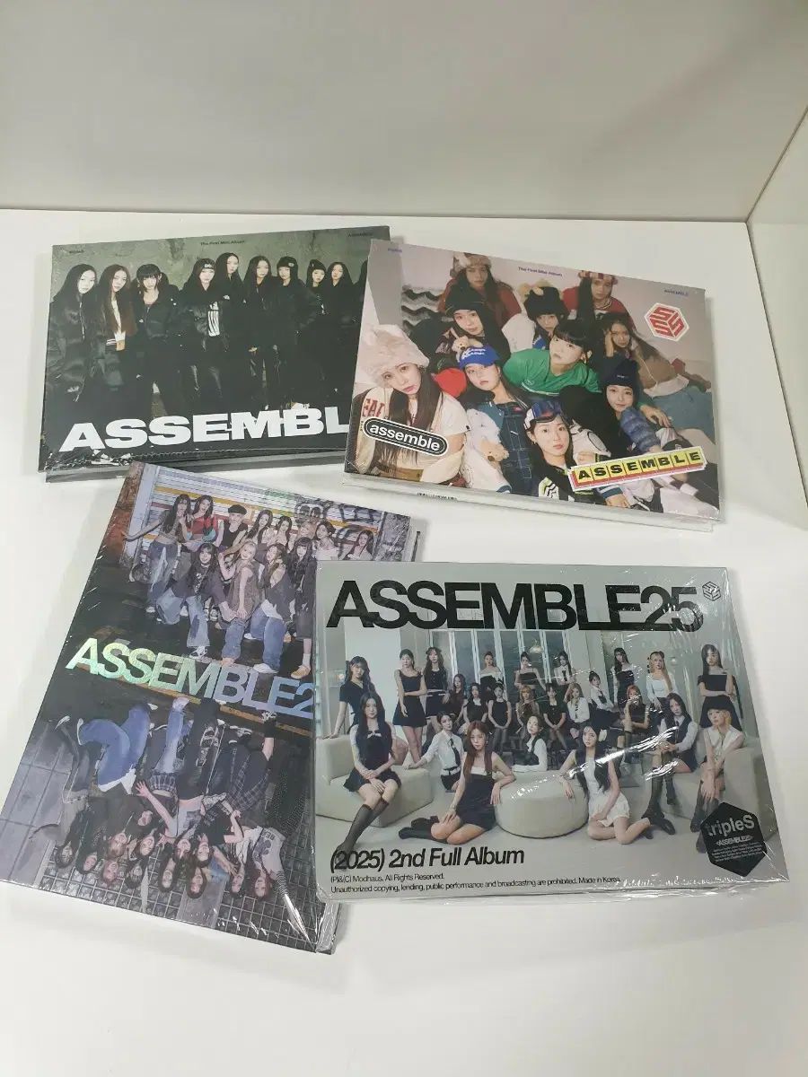 トリプルエス Assemble 25 アルバム セット 4種