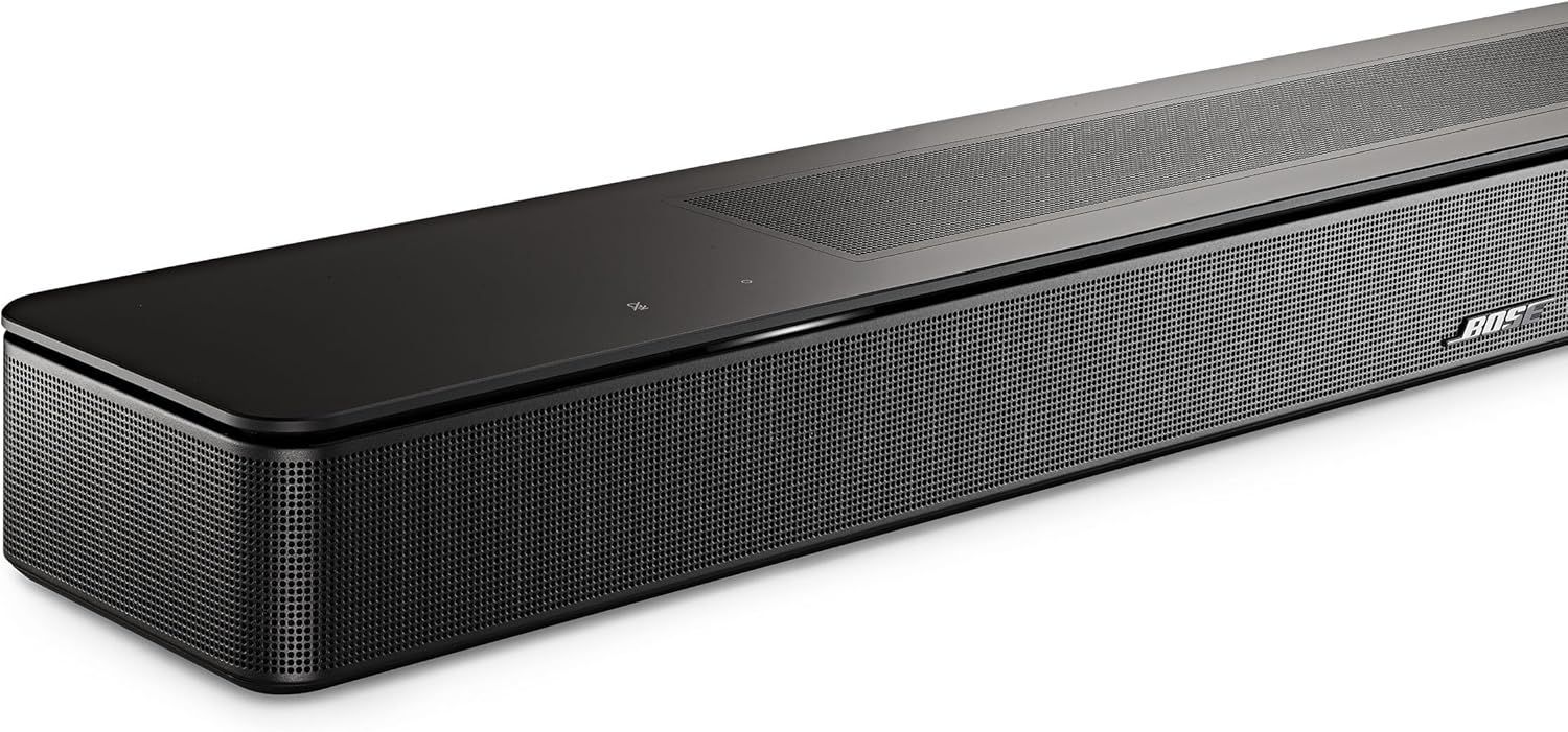  s 729 品 BOSE Smart Soundbar ブラック BLK Dolby Atmos対応 Wi-Fi Bluetooth HDMI eARC 音声操作対応 スマートサウンドバー サラウンドスピーカー リアスピーカー サウンドバー ウーファー サラウンド