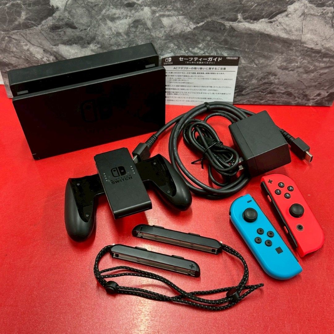 □Nintendo Switch 本体 ニンテンドースイッチハード 任天堂 動作可