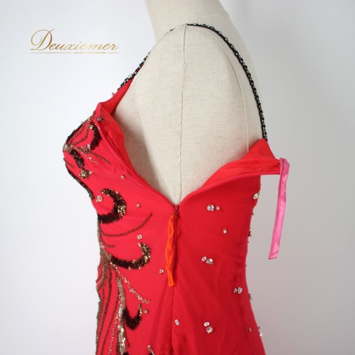 社交ダンス 衣装 スタンダード ドレス ワンピース パーティドレス