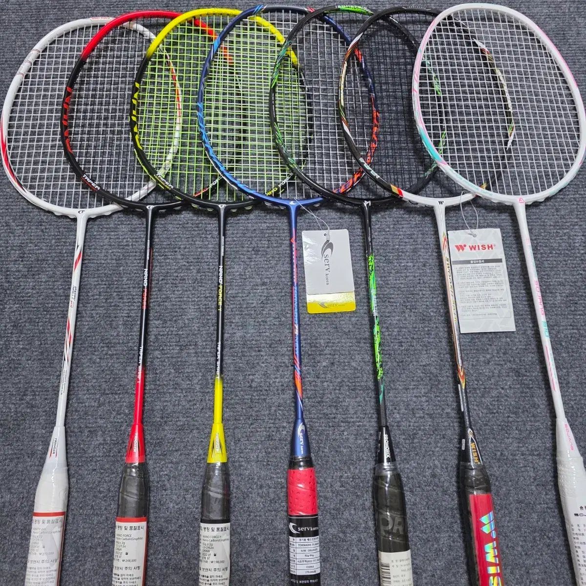 各個 경기용 選手用 バドミントン ラケット 安く します