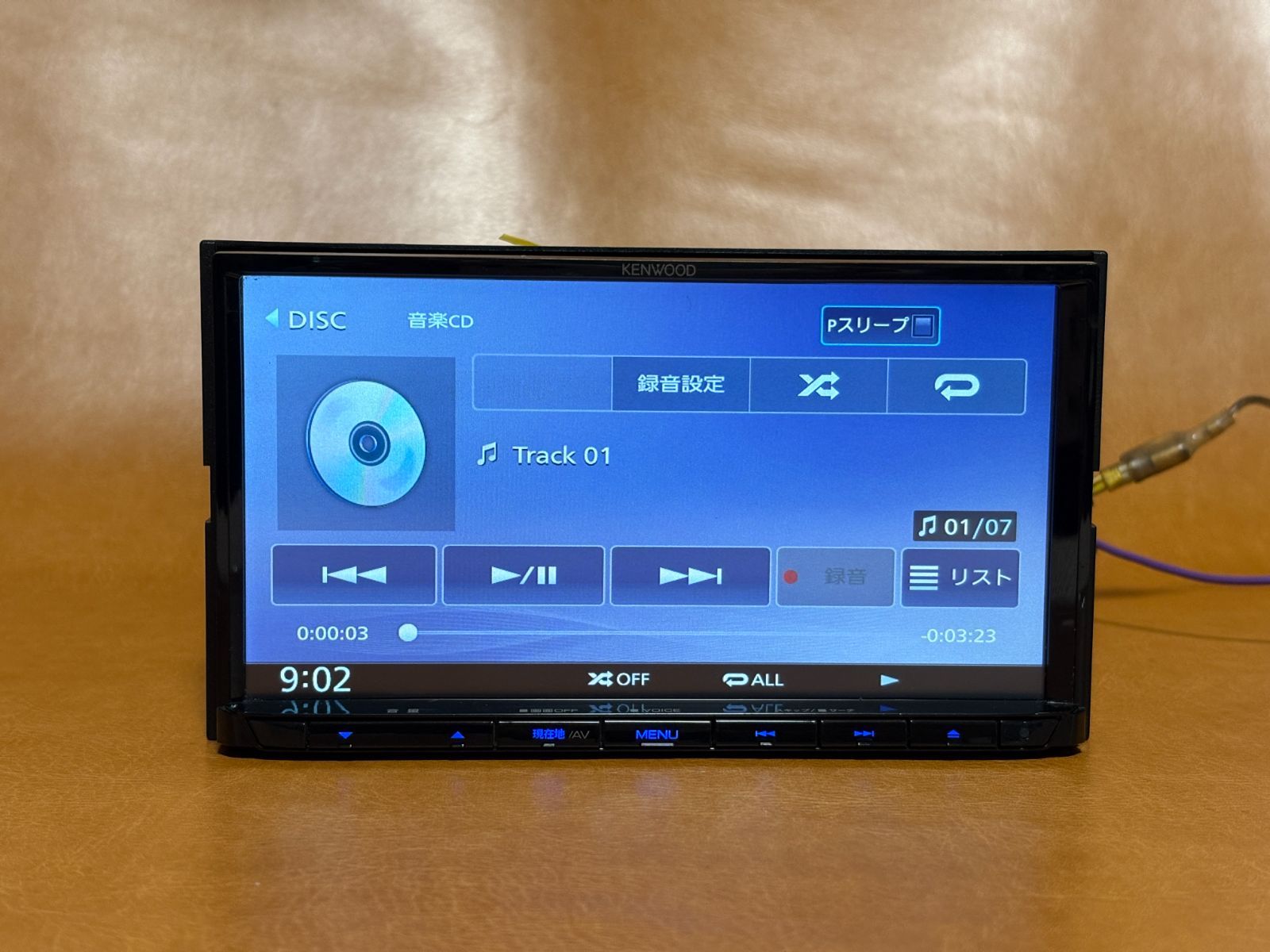 MDV-D309BT ケンウッド 2021年データ メモリーナビ ワンセグ/Bluetooth
