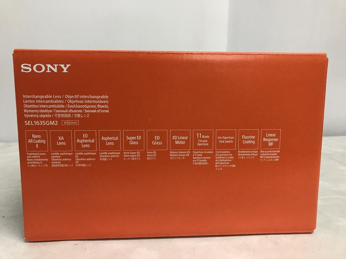 ♥ カメラレンズ SONY ソニー FE 16-35 mm F 2.8 GM II 相