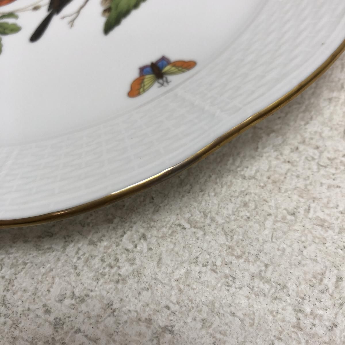 ☆美品☆ プレート Herend ヘレンド ロスチャイルドバード 直径25.5cm