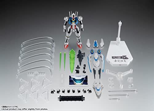 NATIONS ROBOT魂 機動戦士ガンダム 水星の魔女 XVX-016 ガンダム エアリアル ver. A.N.I.M.E. ~ROBOT魂15 th ~ 約125 mm ABS-PVC製 塗装済み可動 7 c 3 e 593