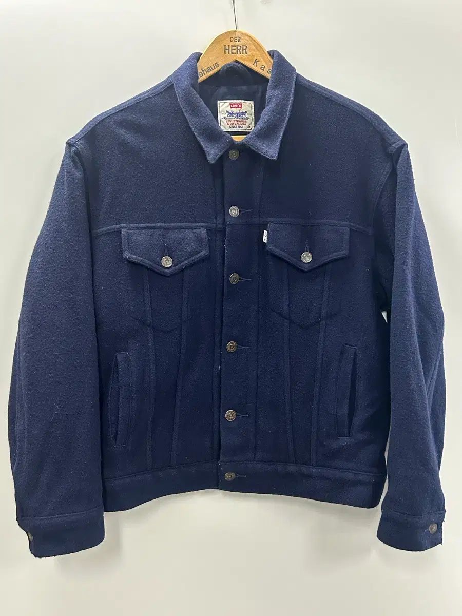 ヴィンテージ リーバイス 白タブ ウール トラッカー ジャケット