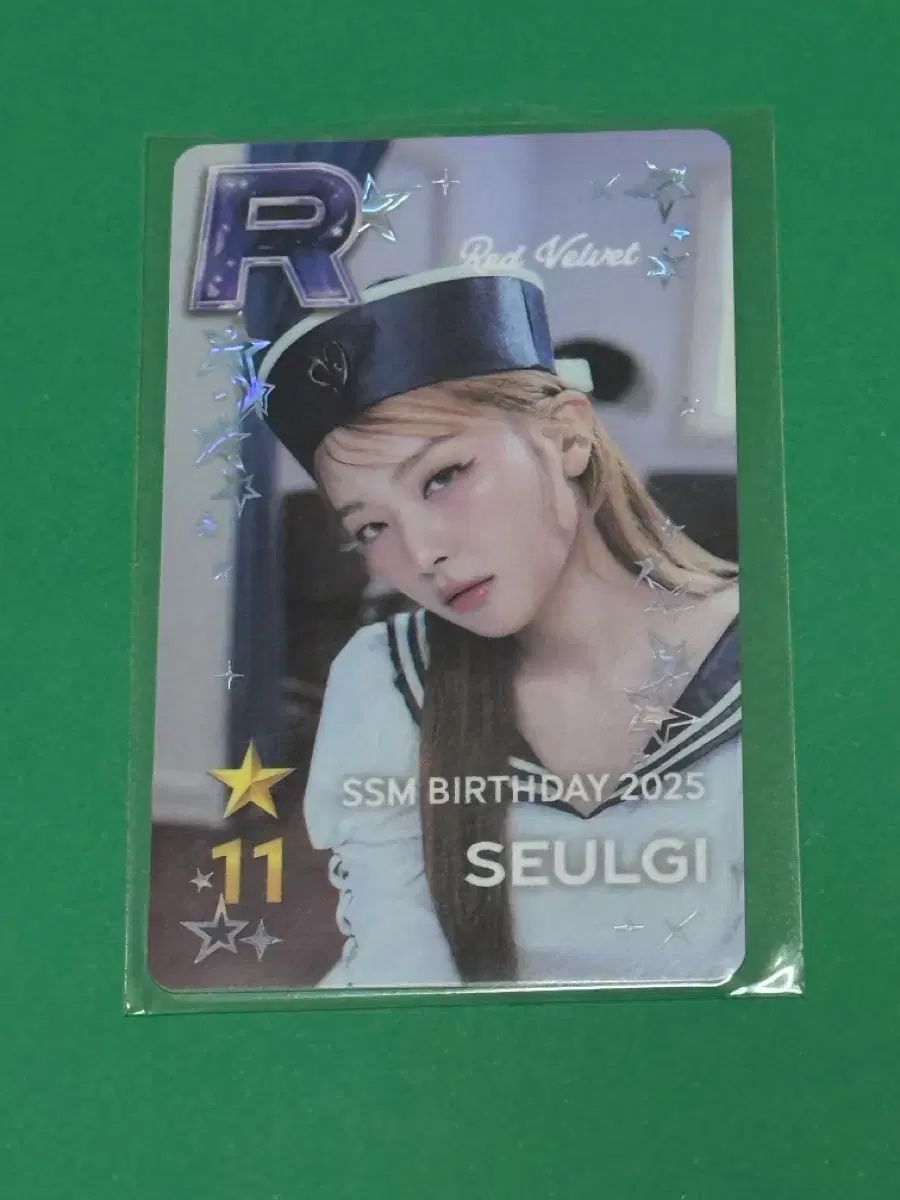 Red Velvet レッドベルベット レドベル スルギ SEULGI SuperStar SMTOWN シュスエム 11周年 SSM 2025 トレーディングカード