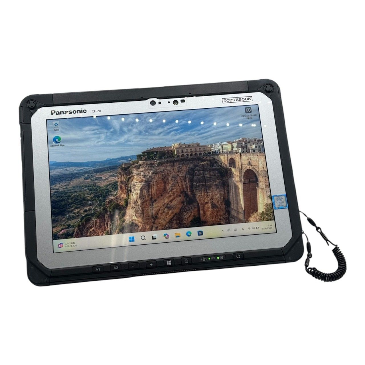 Panasonic TOUGHBOOK CF-20 Core m5 7Y57 7世代 メモリ 8GB SSD 256GB