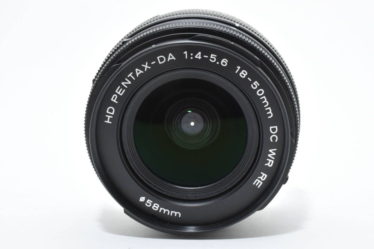 ペンタックス HD PENTAX DA 18 50 mm F 4 5 6 DC WR RE レンズフード キャップ付き 1037 j