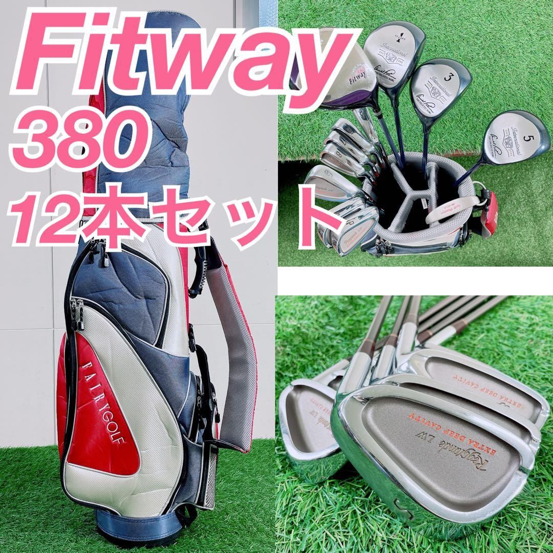 ゴルフクラブ レディースセット 初心者 フィットウェイ 380 N 2032