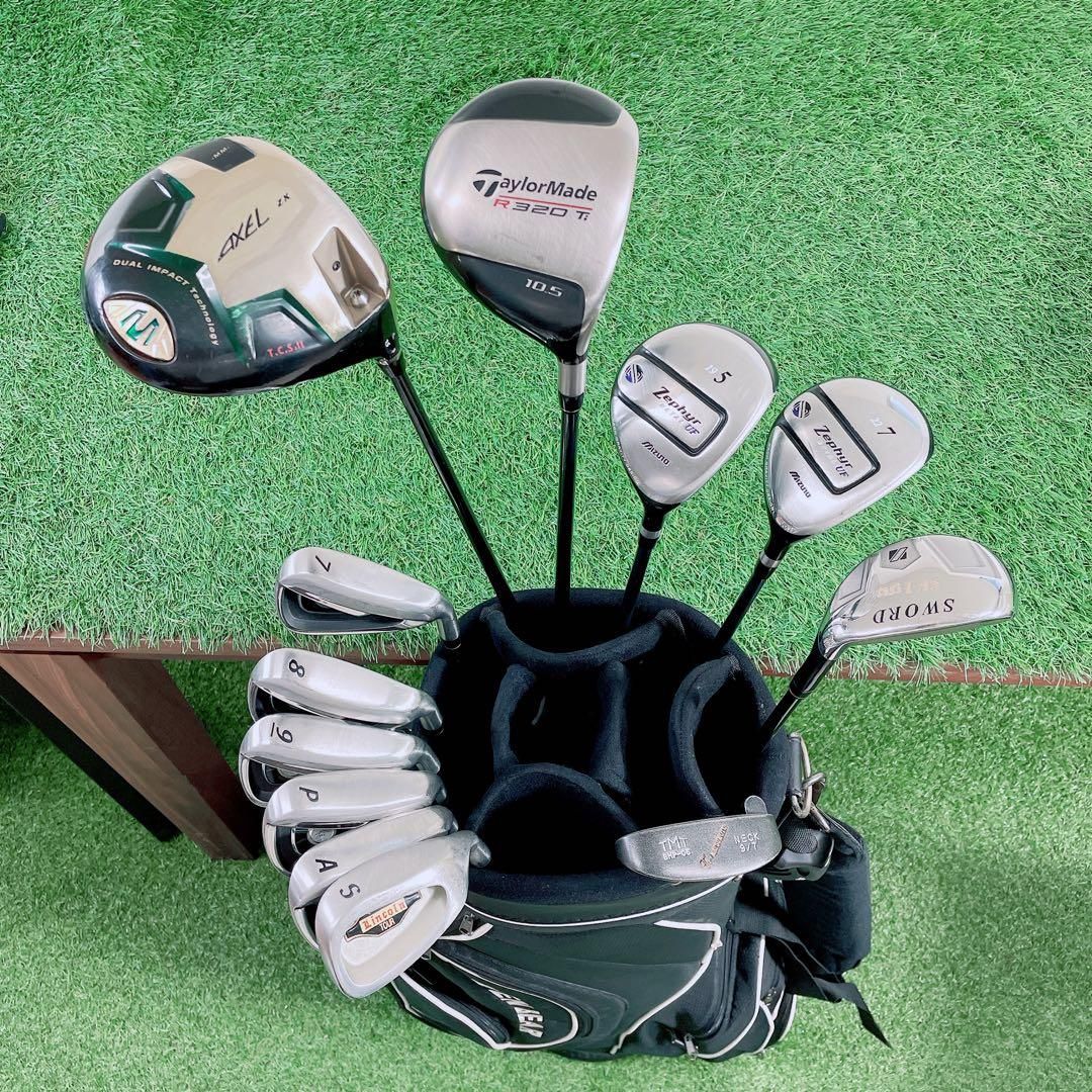 メンズ ゴルフセット ゴルフクラブ メンズセット 初心者 ツルヤ AXEL ZX MM N2031 - メルカリ