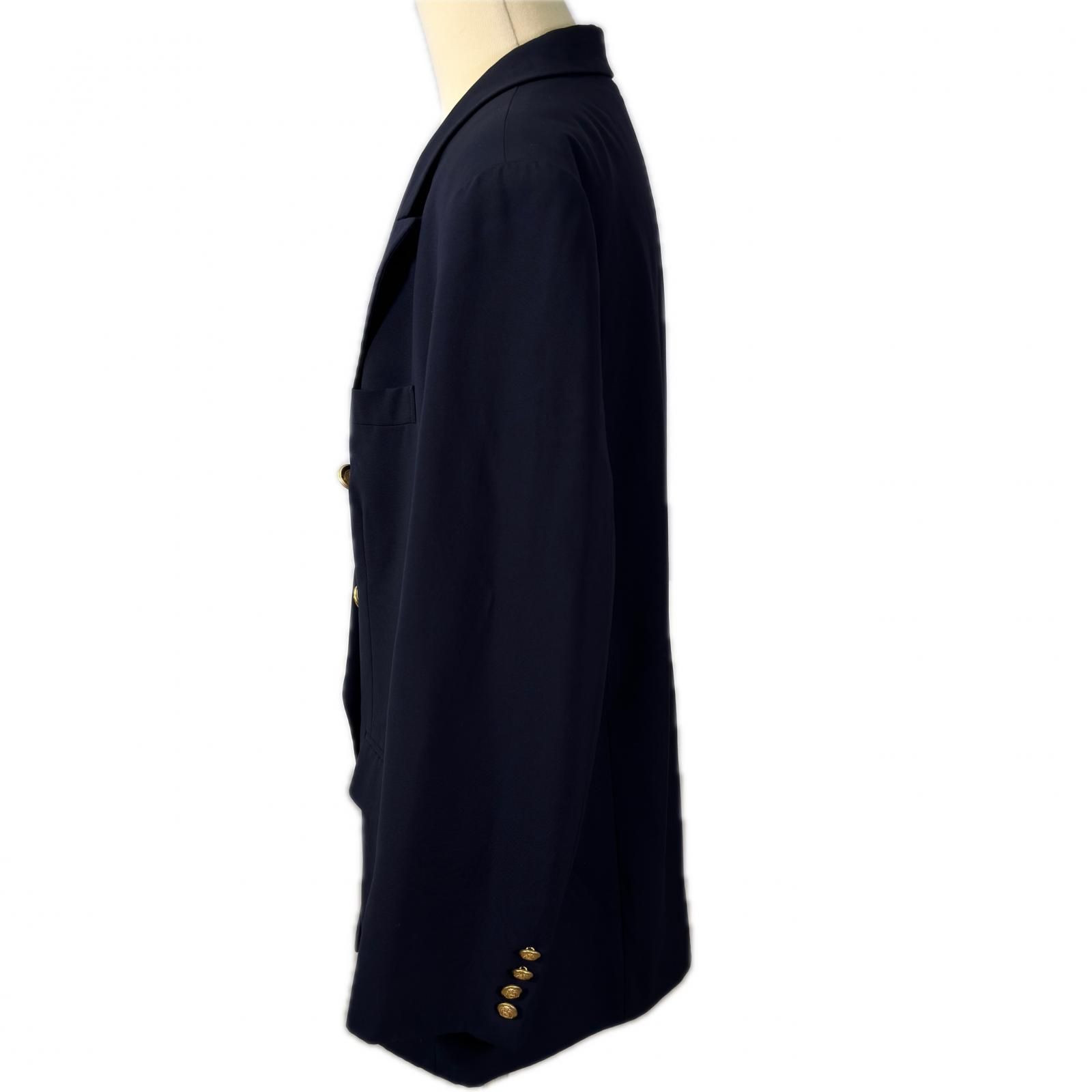 極美品 BURBERRY バーバリー ダブルブレスト 金ボタン ジャケット