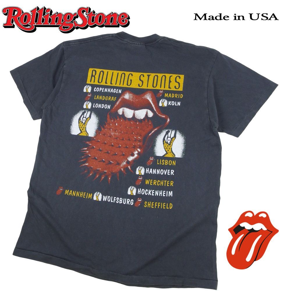 369 ROLLING STONES ローリングストーンズ Tシャツ ブラック Lサイズ