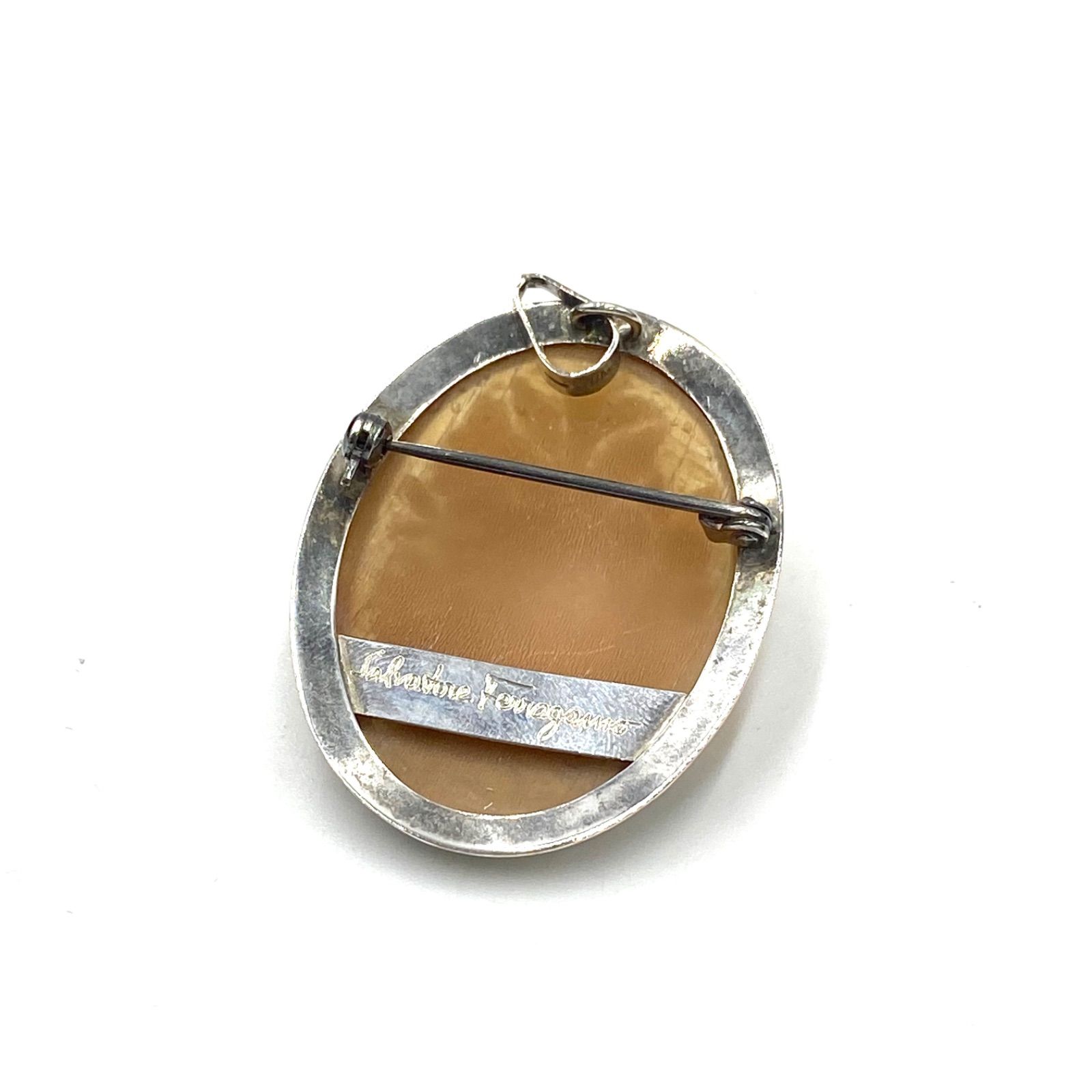 Salvatore Ferragamo サルヴァトーレ フェラガモ ブローチ コサージュ