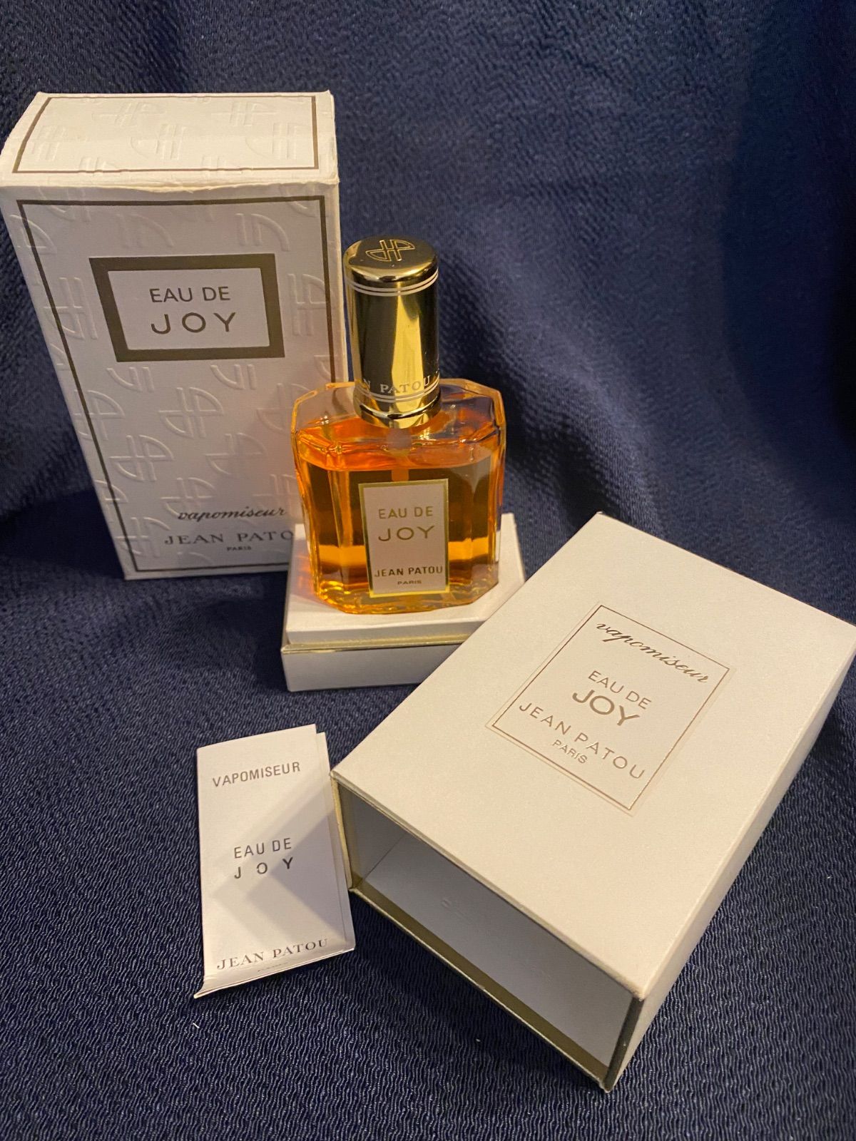 JEAN PATOU EAU DE JOY オードトワレ 45mL 箱付き 香水】JEAN PATOU Eau de Joy ジャン・パトウ オードジョイ 2点セット
