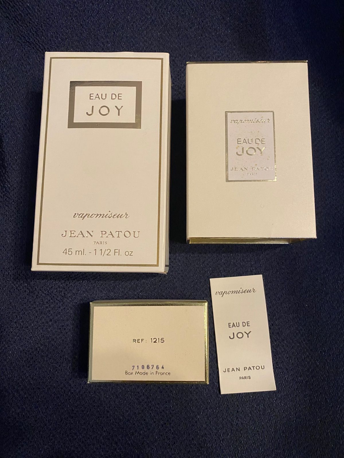香水】JEAN PATOU Eau de Joy ジャン・パトウ オードジョイ 2点セット