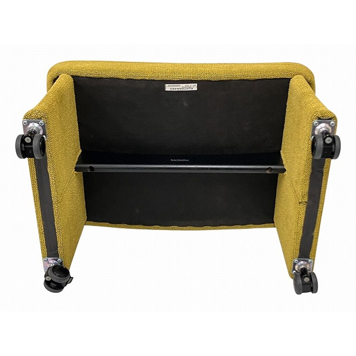 karimoku カリモク XU4206 オットマン フットスツール キャスター付き