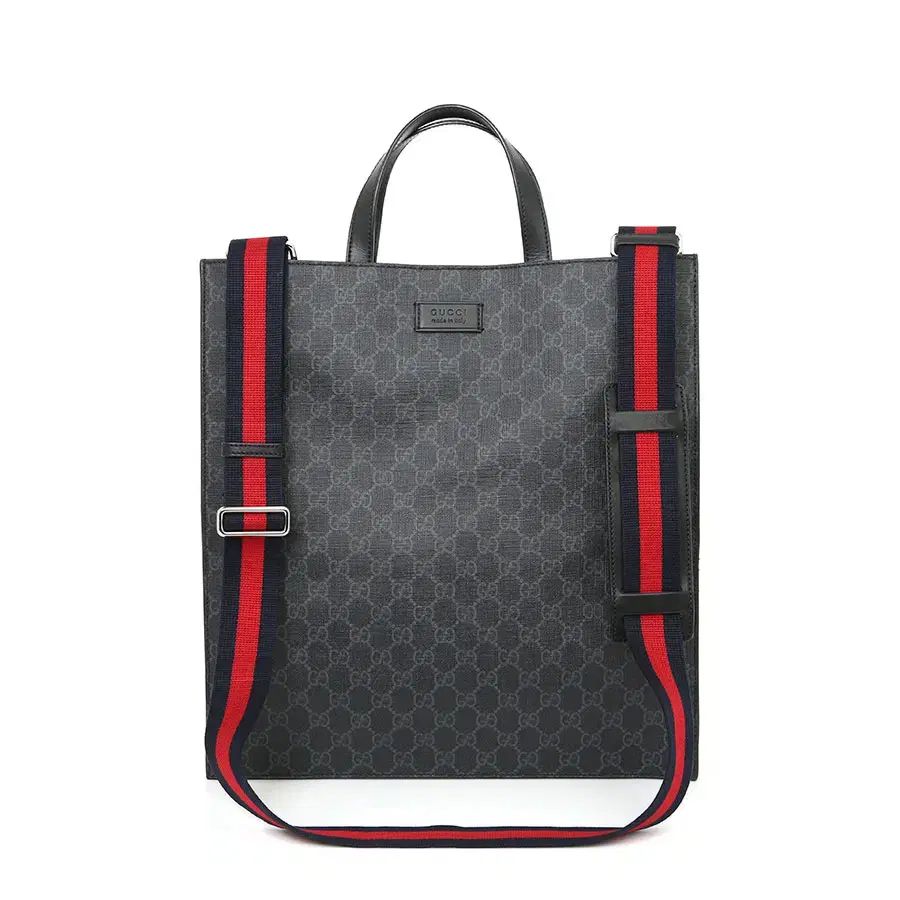 グッチ GG Supreme Starship Square スタシ トゥー クロス ブラック ショルダー バッグ 495559