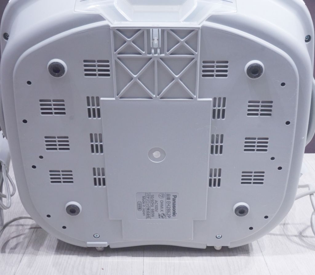 【美品】パナソニック EH2862P 遠赤外線スチームフットスパ 2018年製 パナソニック スチームフットスパ 遠赤外線ヒーター付 EH2862P-W