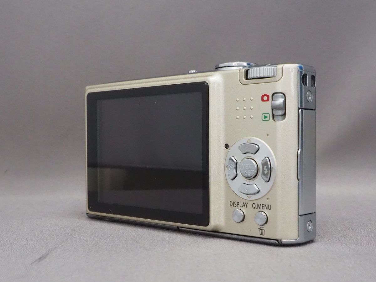 並品 パナソニック LUMIX DMC-FX 35-N グロスゴールド
