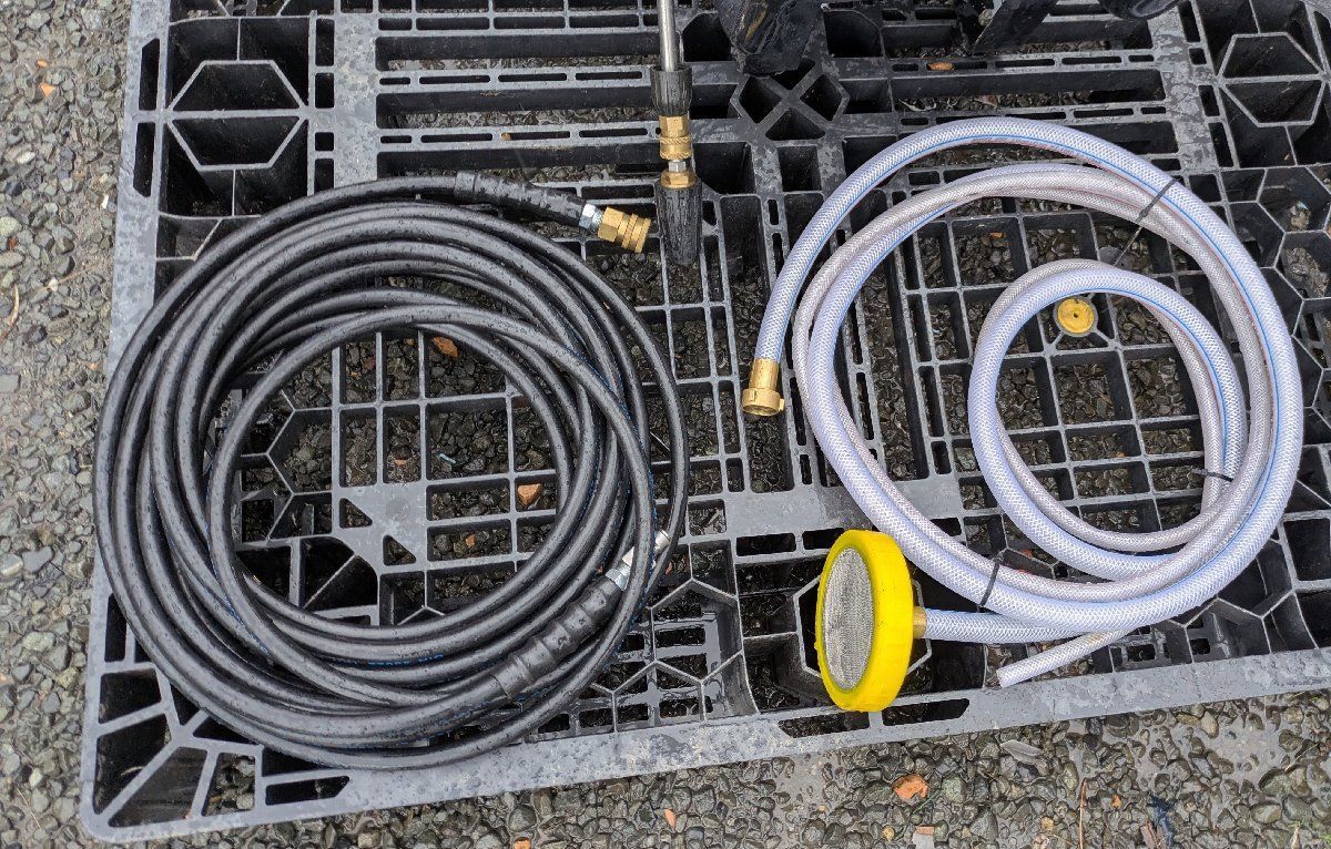 工進 エンジン高圧洗浄機JCE-1510 UK 回転ノズル付き