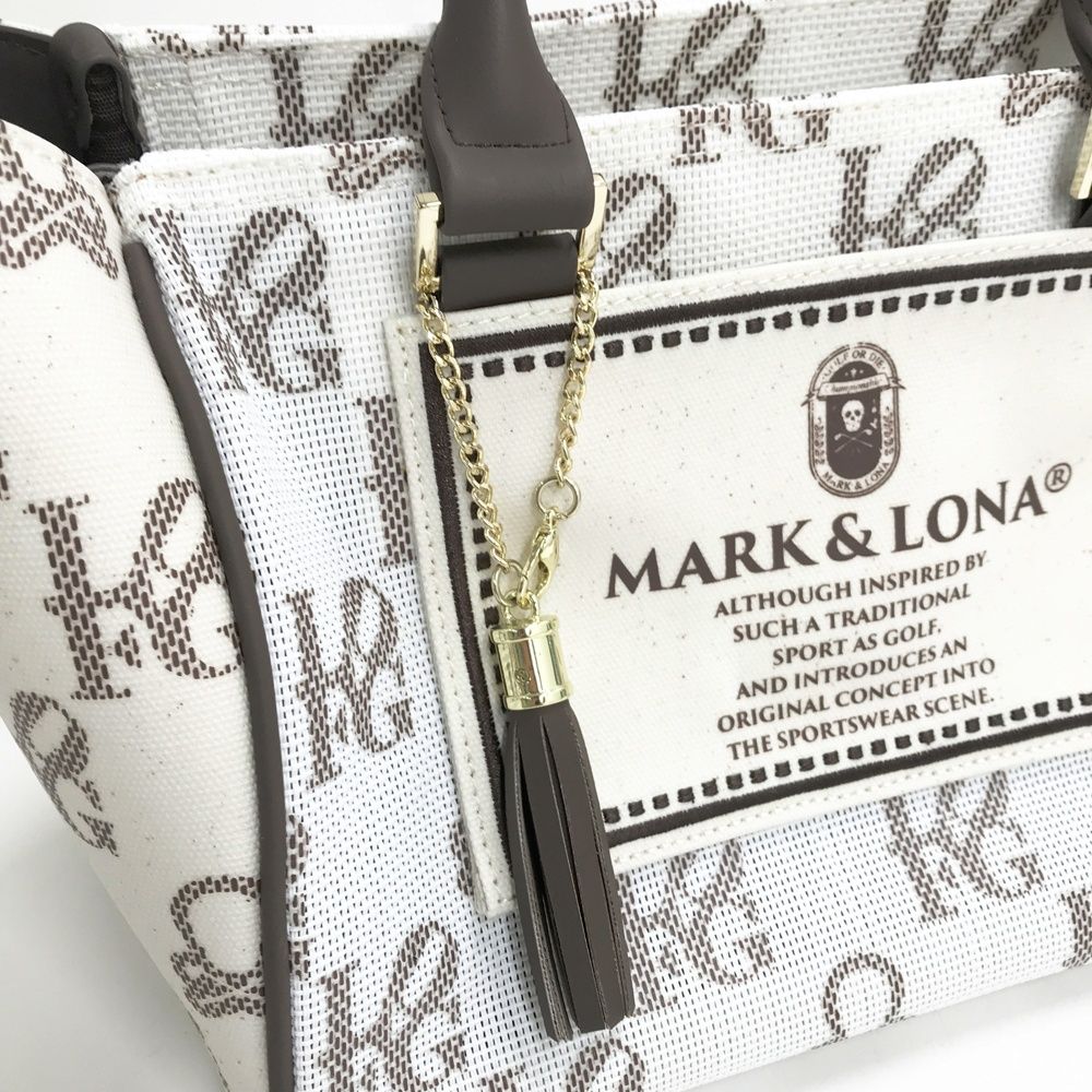 MARK&LONA マークアンドロナ 2025年 カートバッグ ホワイト系
