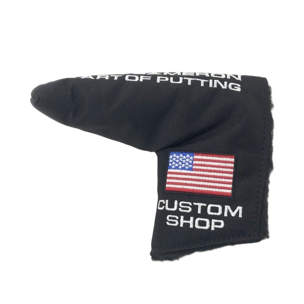 SCOTTY CAMERON スコッティキャメロン パターカバー ピン型 カスタムショップ ブラック系 PT ゴルフウェア ストスト