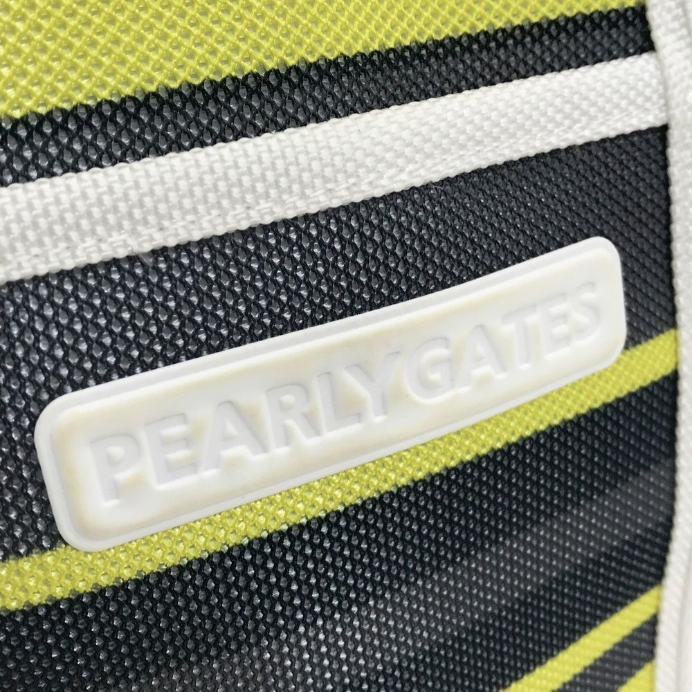 PEARLY GATES パーリーゲイツ 2024年モデル カートバッグ ボーダー柄