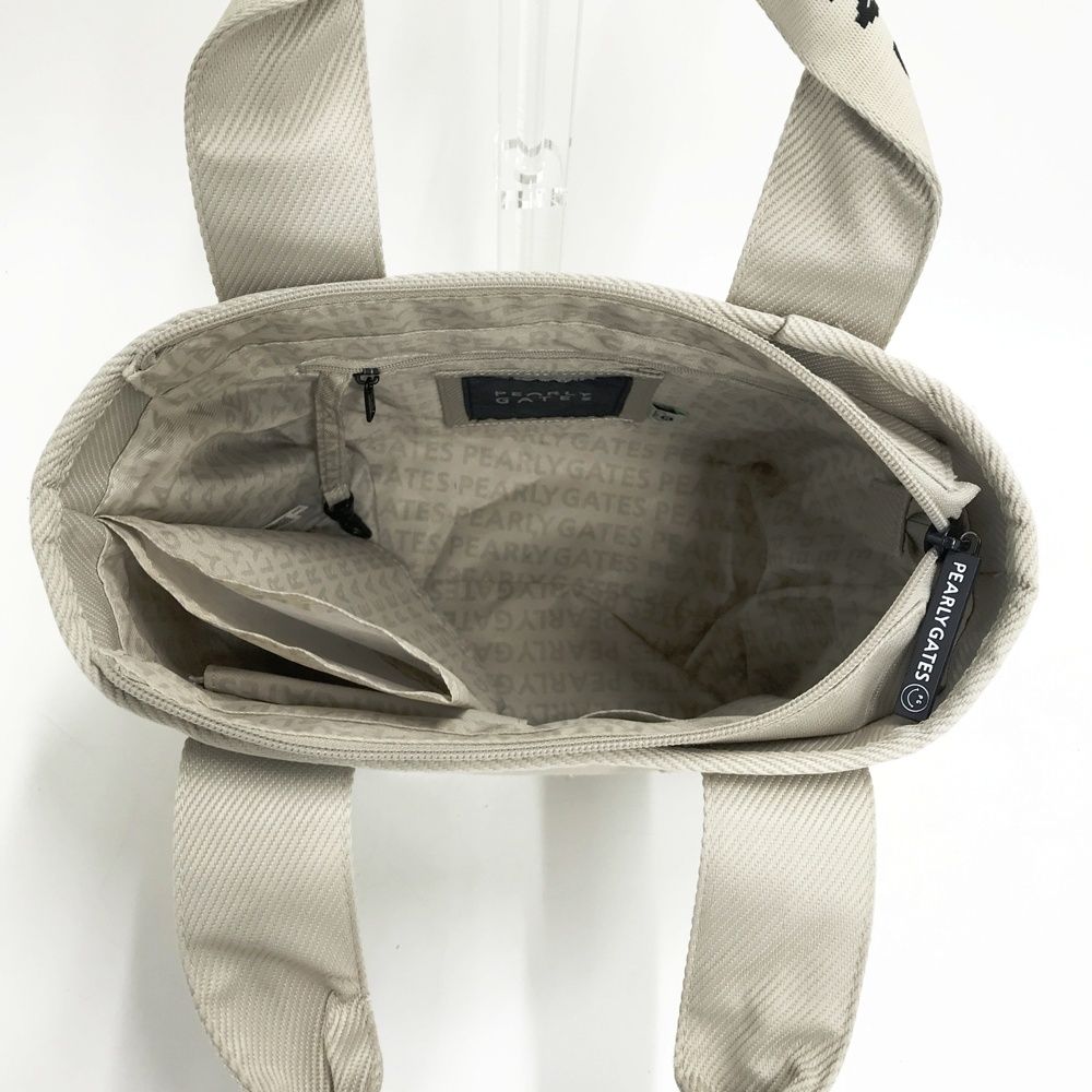 PEARLY GATES パーリーゲイツ 2023年モデル カートバッグ ベージュ系