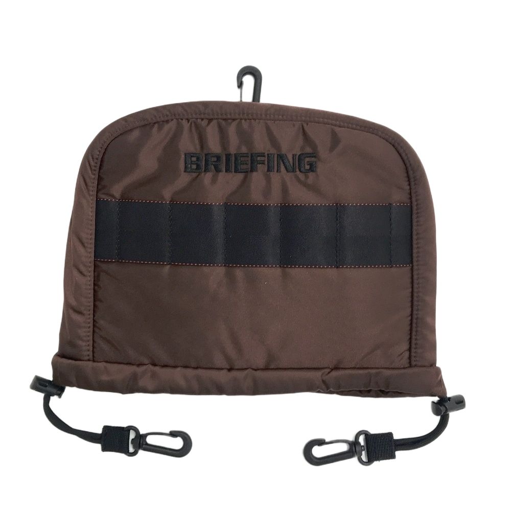 GOLF ブリーフィング ヘッドカバー アイアンカバー ブラウン系 IR ゴルフウェア ストスト