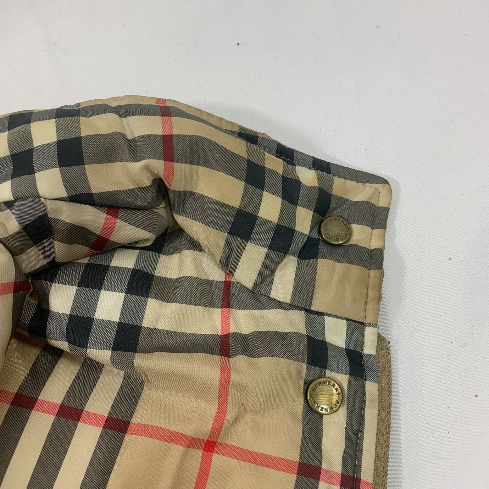 S0107-2-2 BURBERRY バーバリー キルティングベスト ノバチェック