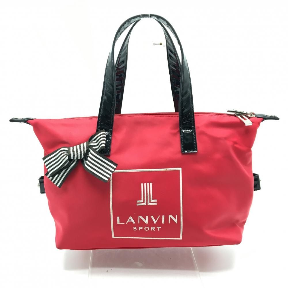LANVIN SPORT キャディバッグ レッド セット LANVIN SPORT キャディ