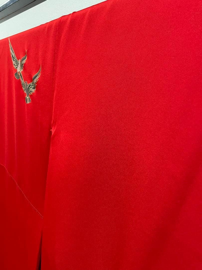 ブランド振袖 斎藤三才 金彩 鳥 身丈170 cm 撥水加工済 MO 3264