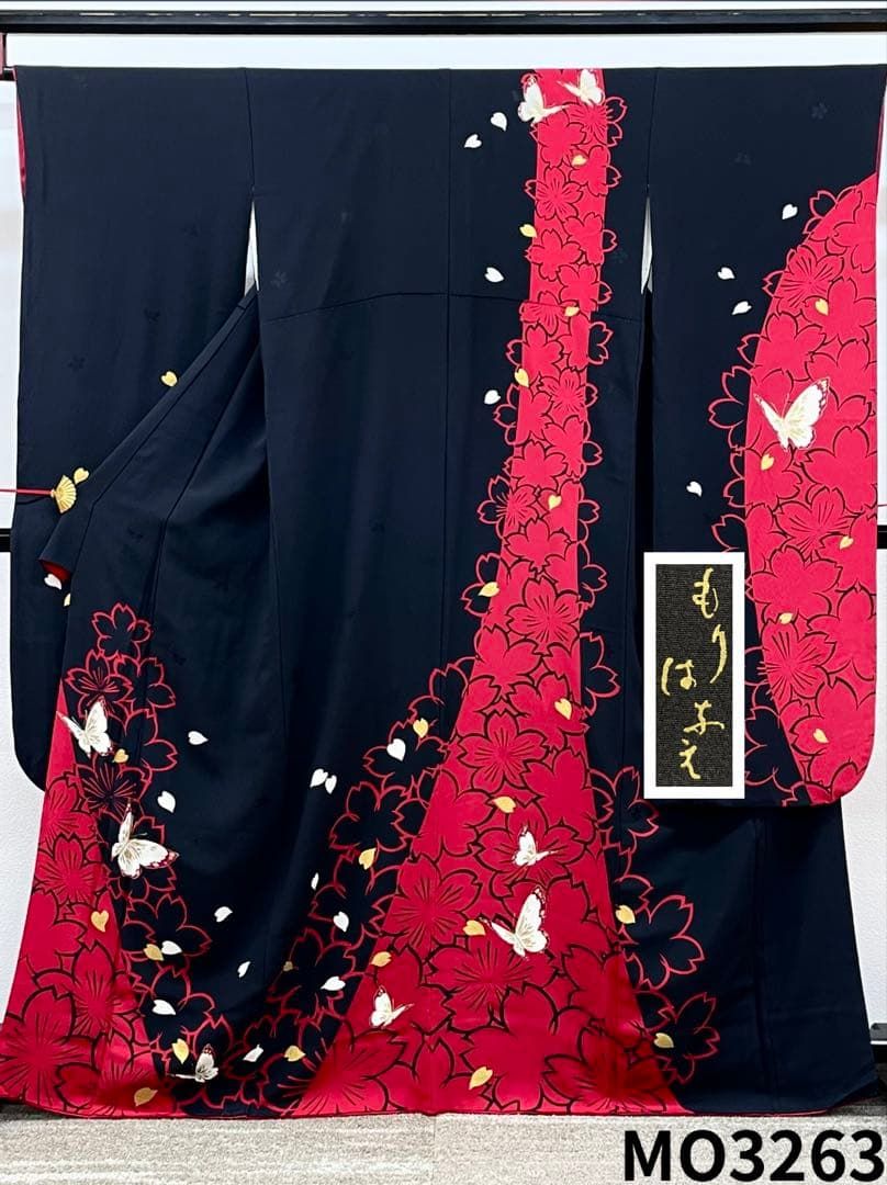 振袖 HANAE MORI 金彩 銀彩 身丈163 cm 撥水加工済 MO 3263